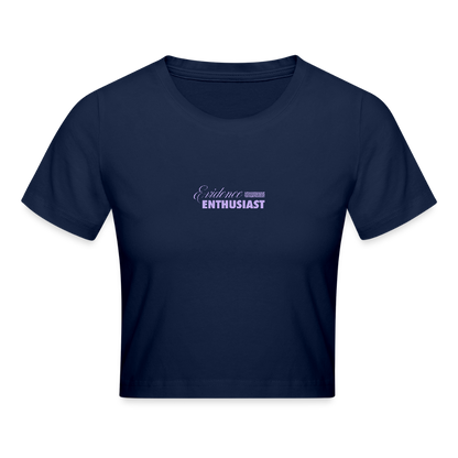 Evidence Enthusiast Baby Tee - light navy