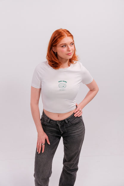 True Crime Before 9 Baby Tee