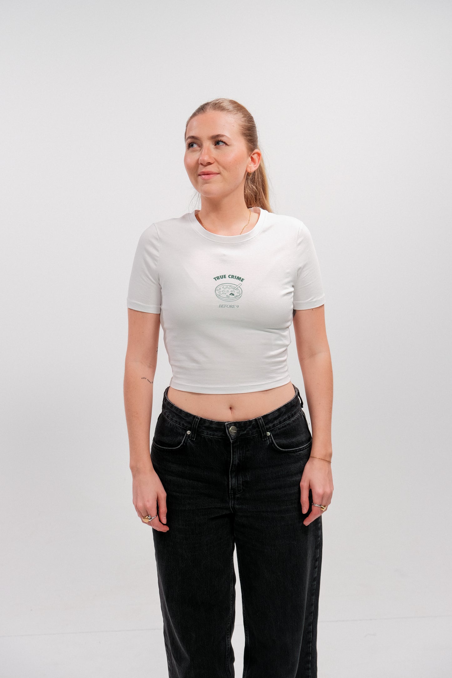 True Crime Before 9 Baby Tee